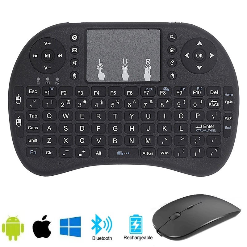 Wireless Keyboard Mini - 미니 영어 블루투스 키보드 휴대용 무선