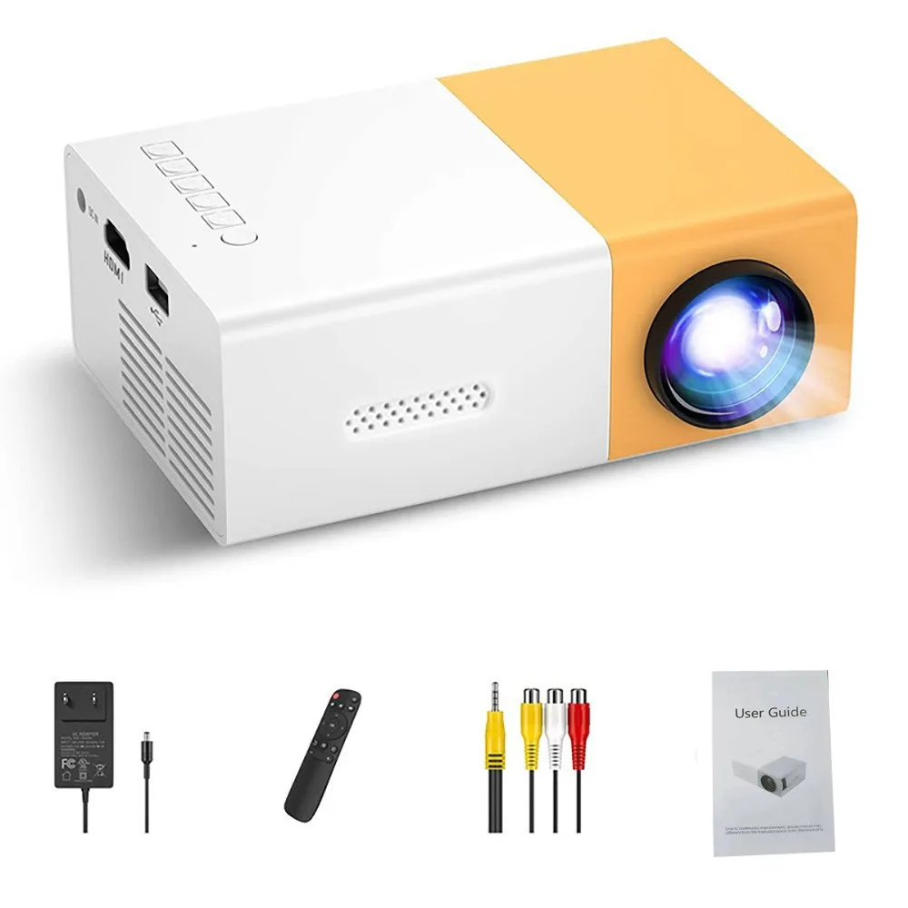 Mini Projector Portable - 110V-220V 휴대용 TV 프로젝터, 가정용 어린이