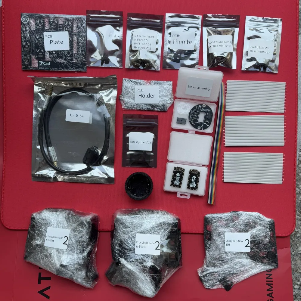 Wireless Keyboard Mini - Charybdis 분할 키보드 PCB 소재 맞춤형,