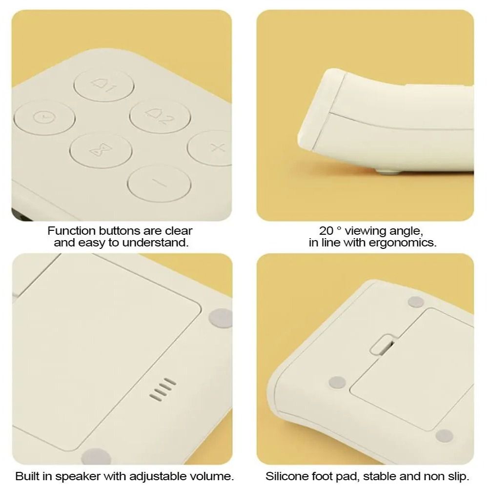 선물용 창의적인 소형 알람 시계 배터리 작동식 간단한  - Electronics And Gadgets With A 리뷰 및 가격