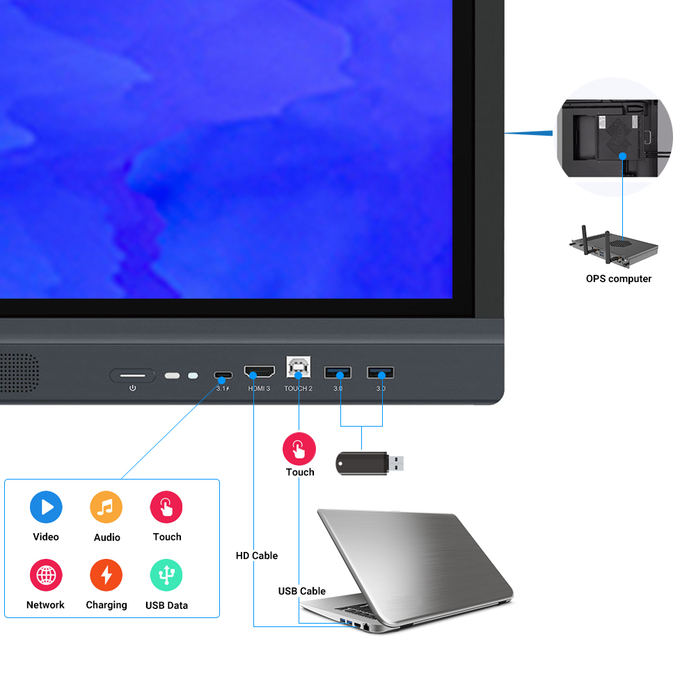 86인치 학교 사무실용 인터랙티브 스마트 보드, 터치스 - Mini Projector Portable 리뷰 및 가격