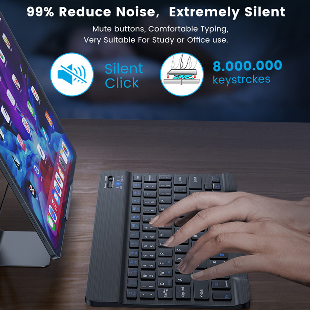 새로운 2025 블루투스 무선 키보드 마우스 IOS 안 - Wireless Keyboard Mini 리뷰 및 가격