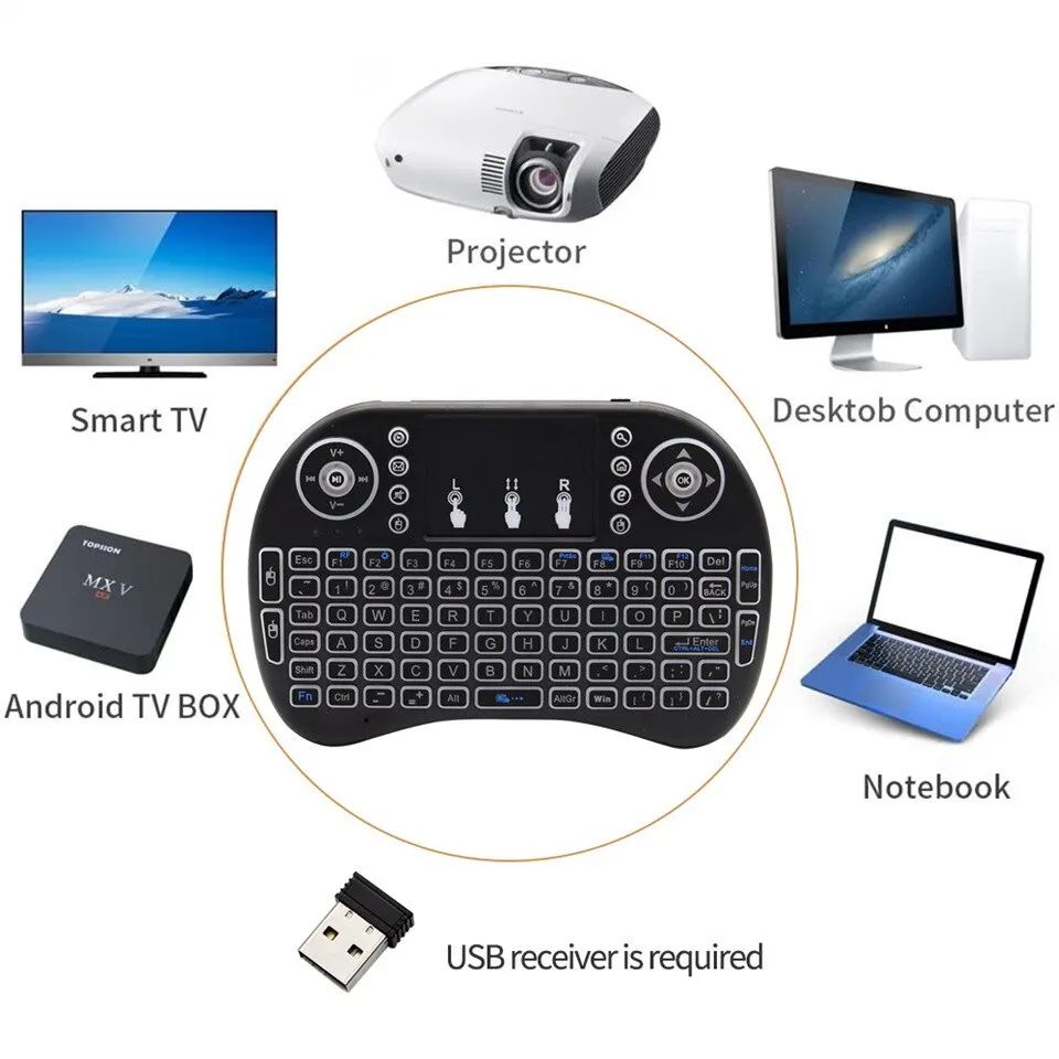 미니 무선 키보드 2.4G 백라이트 없음 에어 마우스  - Wireless Keyboard Mini 리뷰 및 가격