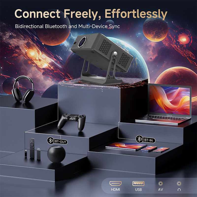 트립스키 스마트 프로젝터 무선 LCD 휴대용 풀HD 안 - Mini Projector Portable 리뷰 및 가격