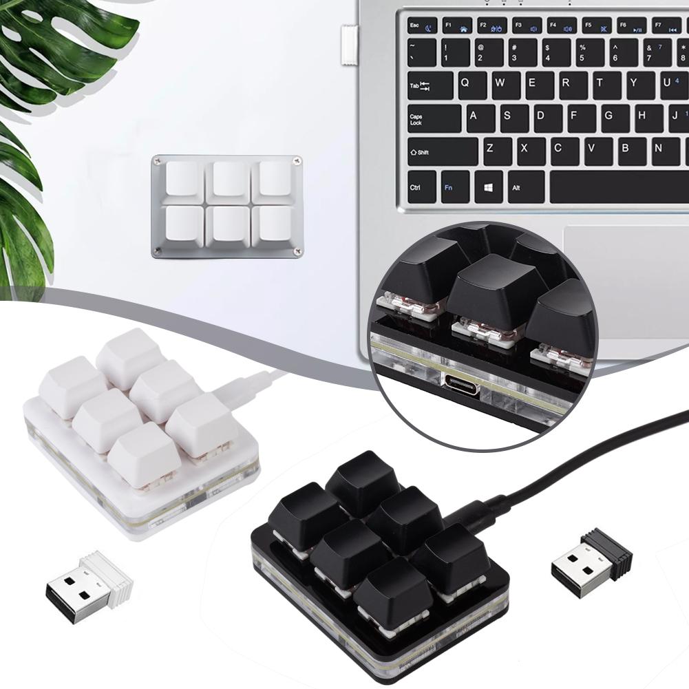 미니 6키 키보드 블루투스 커스텀 키패드 무선 충전식  - Wireless Keyboard Mini 리뷰 및 가격