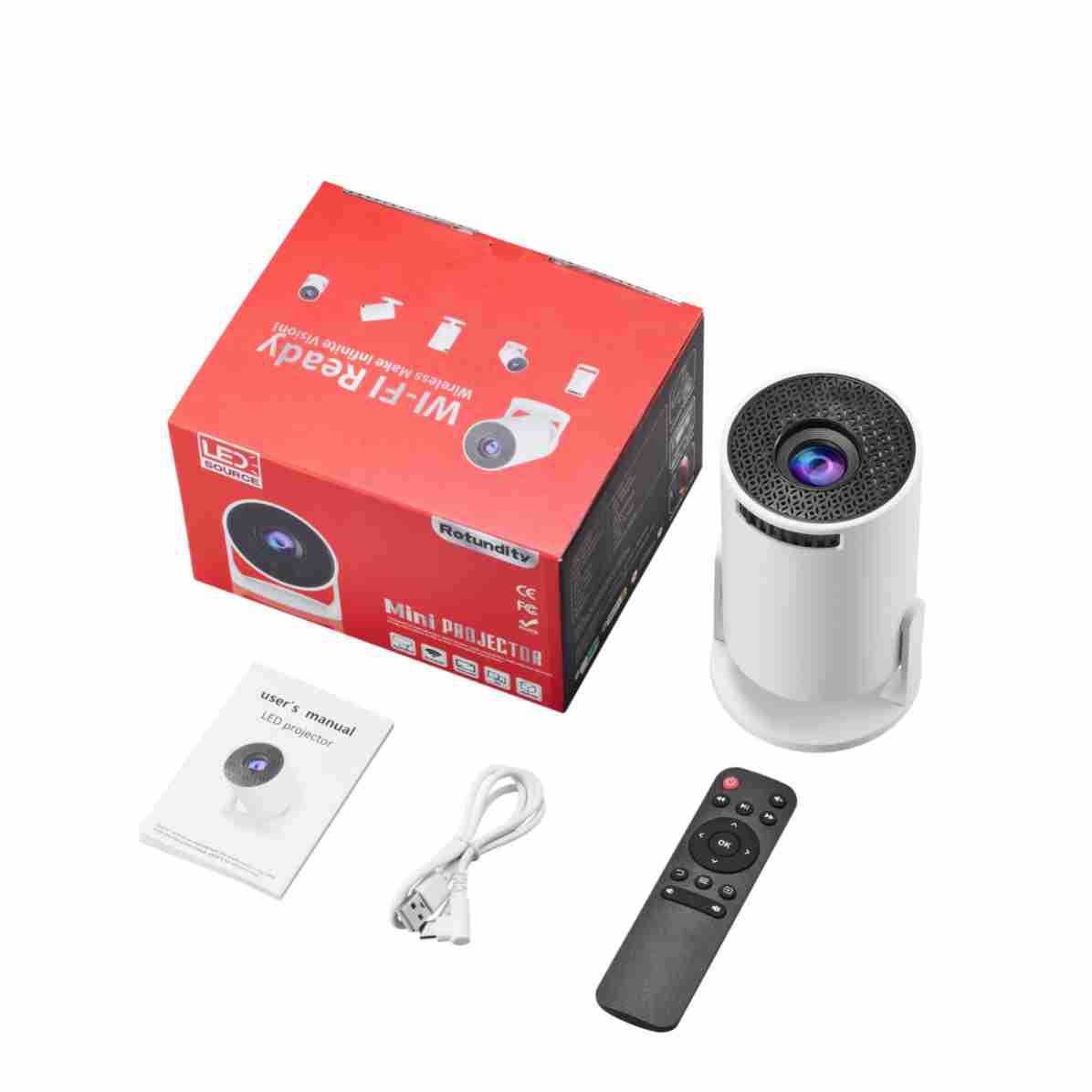 NEW Wifi HY300mini 2026 4K 스마트 - Mini Projector Portable 리뷰 및 가격