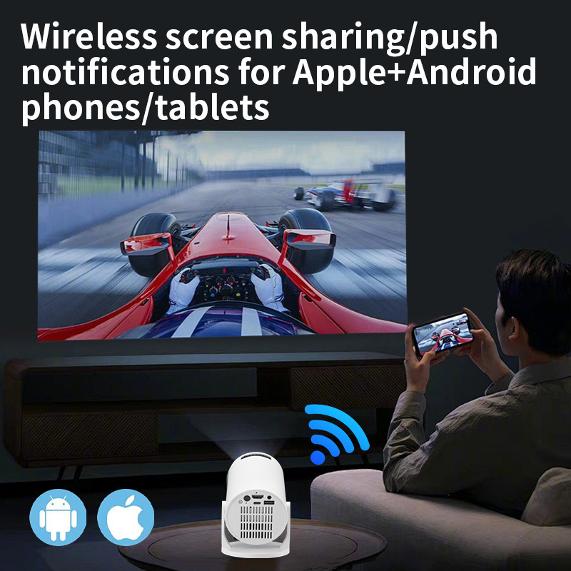 NEW Wifi HY300mini 2026 4K 스마트 - Mini Projector Portable 리뷰 및 가격