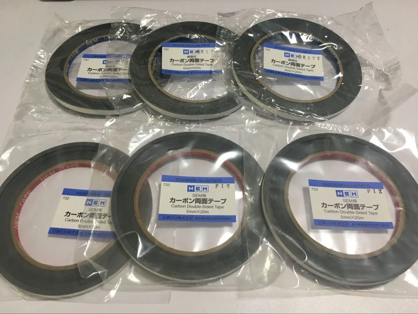 일본 수입 SEM 탄소 전도성 테이프 전자 현미경, 닛 - Electronics In Japan 리뷰 및 가격
