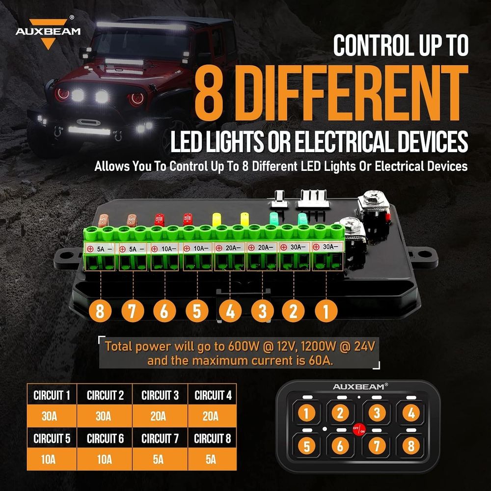 8갱 스위치 패널 BA80 자동 디밍 가능 LED 터치 - Electronics & Gadgets Beginning With D 리뷰 및 가격