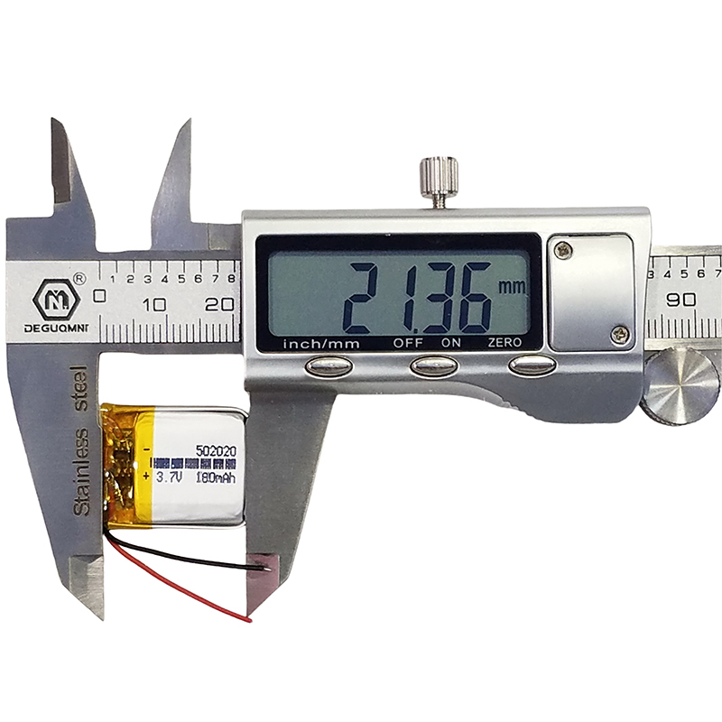 502020 3.7V 180mAh 충전식 리튬 폴리머  - Electronics And Gadgets With A 리뷰 및 가격