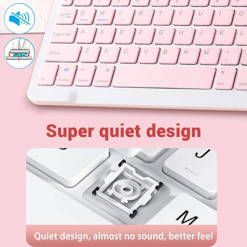 히브리어 블루투스 키보드 10인치 아이패드 에어 프로  - Wireless Keyboard Mini 리뷰 및 가격